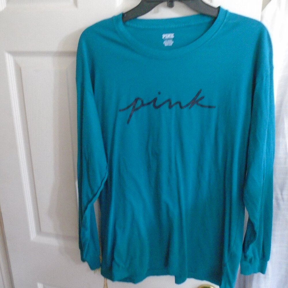 Pink Victoria's Secret Long Sleeve Shirt